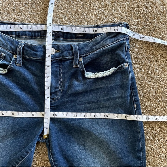 Lucky Brand Low Rise Skinny Lolita Jeans Women’s 8 (30x28) Blue Med Wash Stretch - Picture 11 of 14